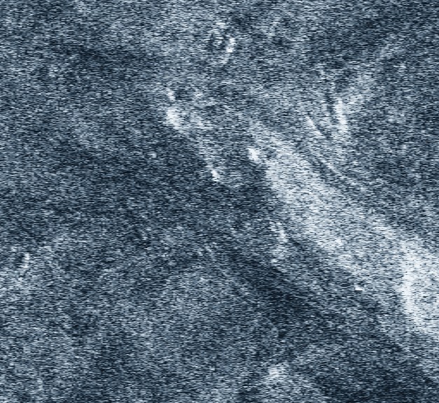 The real satellite image of open plateau near the pyramids